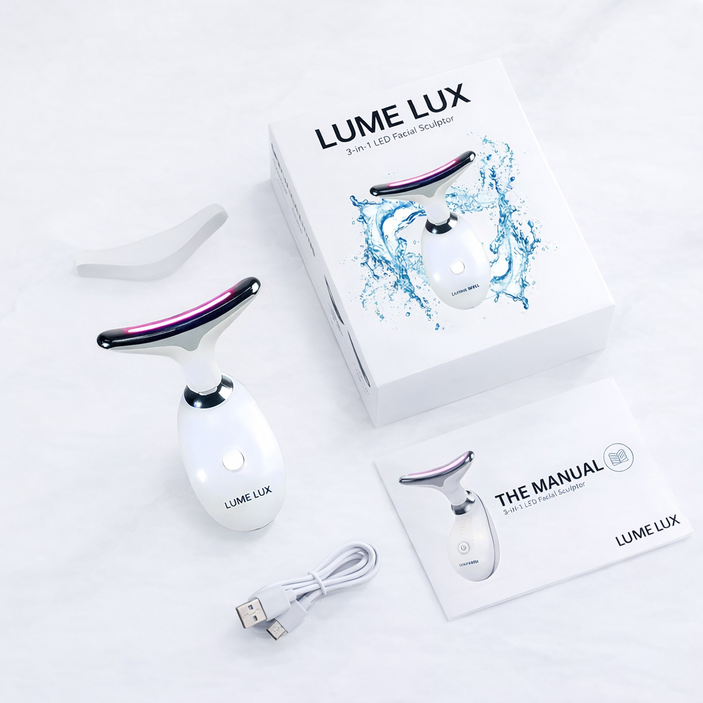 LUME LUX™ | 7-in-1 LED Facial Sculptor